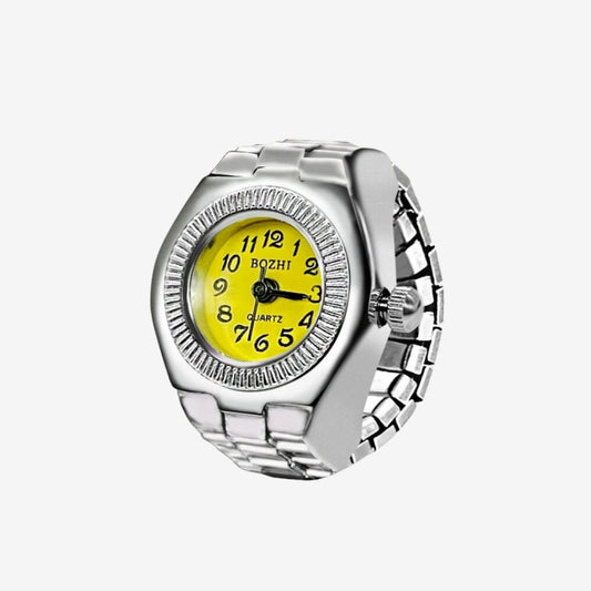 Classic Watch Ring in Yellow