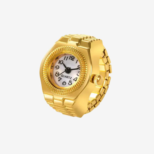 Classic Watch Ring in Gold